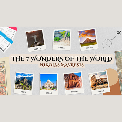 Seven Wonders of the World by Nikolas Mavresis